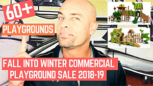Fall Into Winter Commercial Playground Sale 2018-19 | Creative System