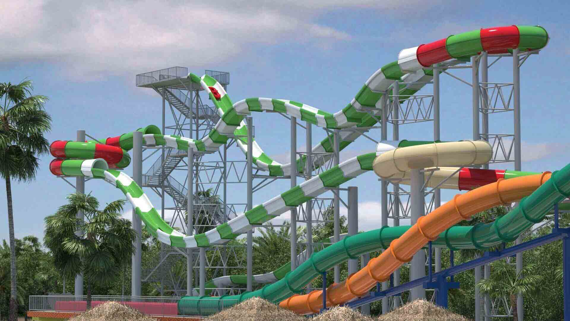 Schlitterbahn Galveston Massiv | Highest Water Coaster Utilizing Sustainable Technology