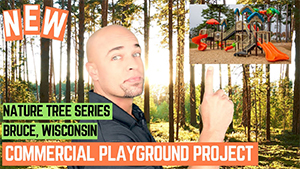 New Commercial Playground Installation Village of Bruce Wisconsin | Creative System