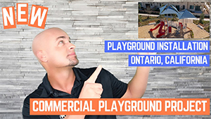 New Commercial Playground Installation in Ontario California | Creative System