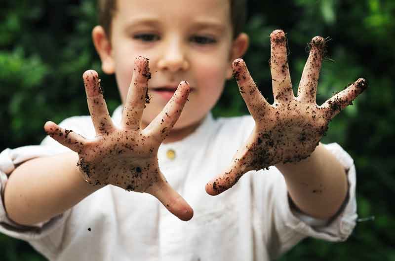 Playing in Mud