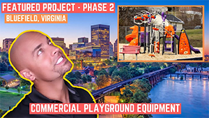 2 New Commercial Playground Installations in Bluefield Virginia Part-2