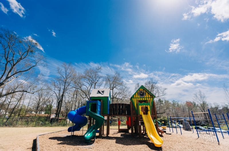 playground with equipment