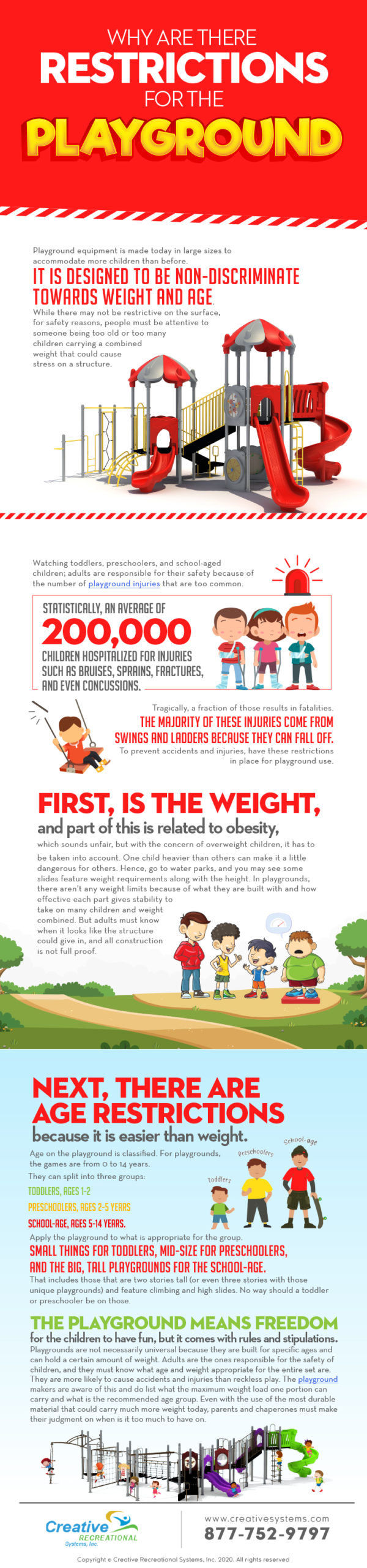 Why Are There Restrictions for Playgrounds? Creative Recreational