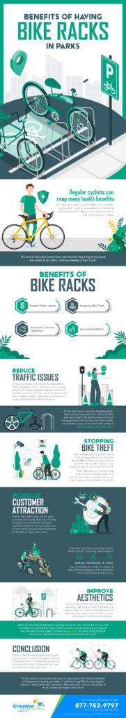 Benefits of Having Bike Racks in Parks | Creative Recreational Systems, Inc