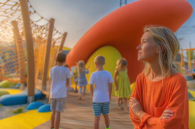 Active and Challenging Play: Obstacle Courses and Adventure Playgrounds